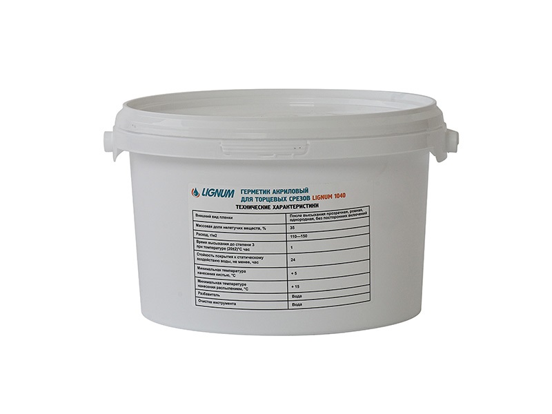 Герметик Lignum 1040 для торцов древесины 3л. Рис. 2 Герметик Lignum 1040 для торцов древесины 3л. Рис. 2