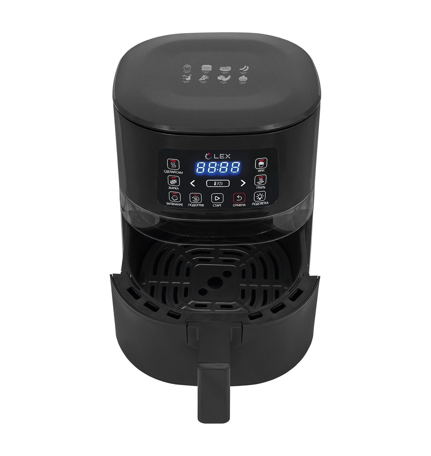 LXAF 5405, аэрофритюрница (черная). Рис. 2