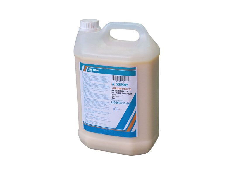 Лак водный LIGNUM 5003-25 для паркета, лестниц и половой доски, н.у.5кг. Рис. 1 Лак водный LIGNUM 5003-25 для паркета, лестниц и половой доски, н.у.5кг. Рис. 1