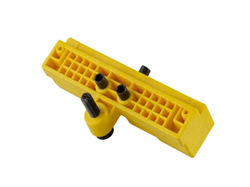 Шаблон сверлильный для ввертных петель, диаметр 13 мм, для дверей с наплавом. Рис. 2 Шаблон сверлильный для ввертных петель, диаметр 13 мм, для дверей с наплавом. Рис. 2