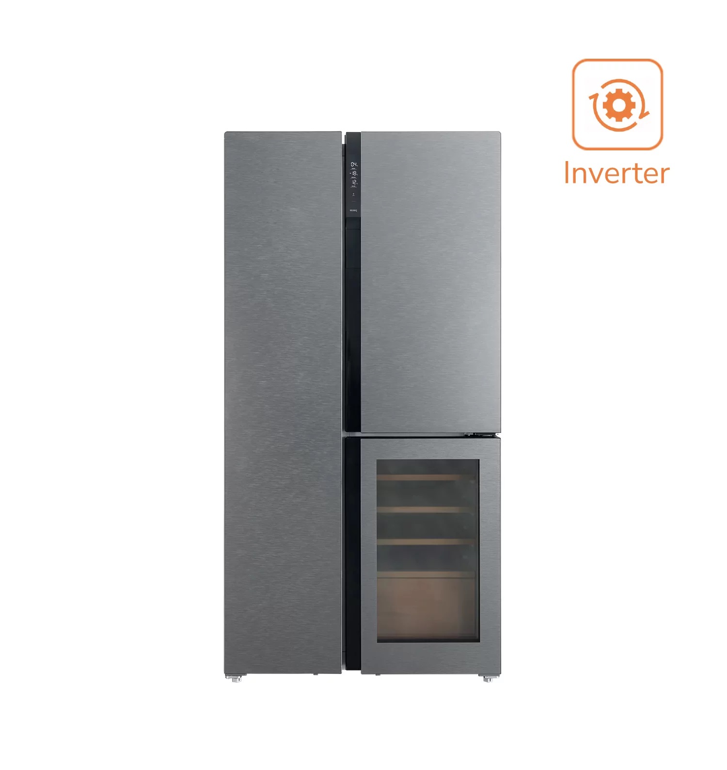 MILLEN MWD 562SSGID - холодильник отдельностоящий с винным шкафом. Рис. 1 MILLEN MWD 562SSGID - холодильник отдельностоящий с винным шкафом. Рис. 1