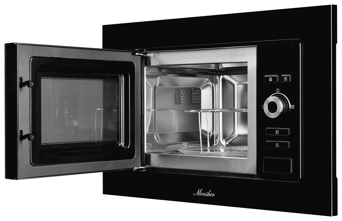 MMH 201 B Встраиваемая микроволновая печь, цвет черный. Рис. 2