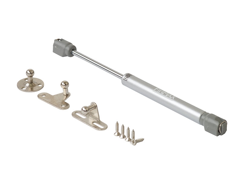 Газовый подъемник мебельный Firmax 80N 2,8-3,2кг (комплект из 4 частей + саморезы). Рис. 3