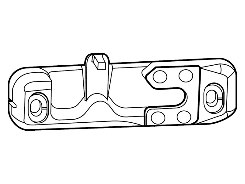 Микропроветривание на раме 12/24-13 дерево с цапфами  лев.. Рис. 1