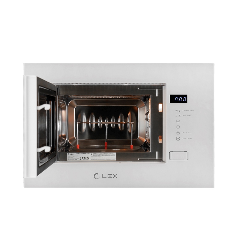 Микроволновка встраиваемая BIMO 20.01 WHITE, белый. Рис. 2