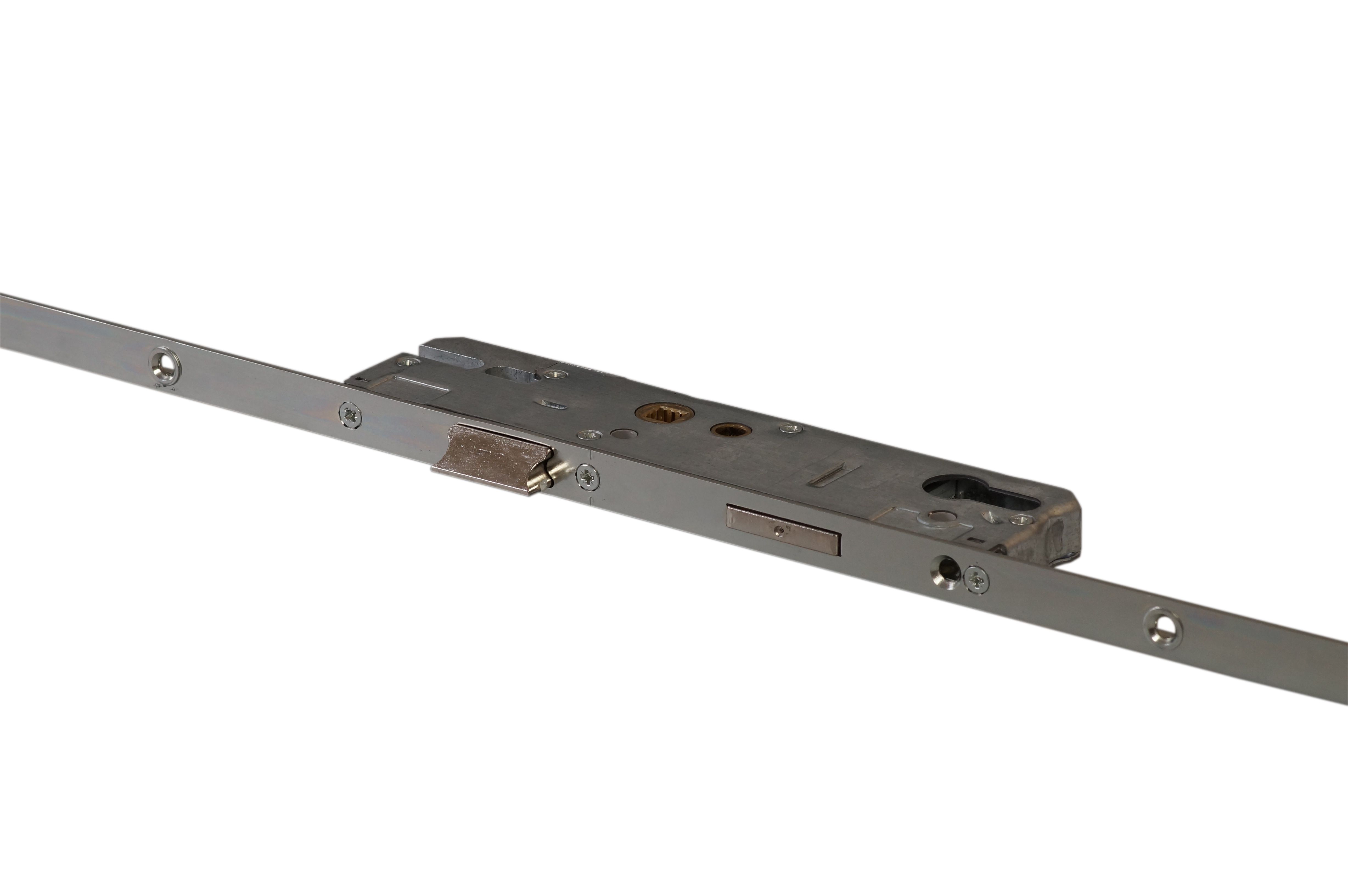 Замок многозап., ригель с фал. защ., привод от ручки, 3 противозл. цапфы, с функц. удл., Siegenia, 16/40/92/1960. Рис. 1 Замок многозап., ригель с фал. защ., привод от ручки, 3 противозл. цапфы, с функц. удл., Siegenia, 16/40/92/1960. Рис. 1