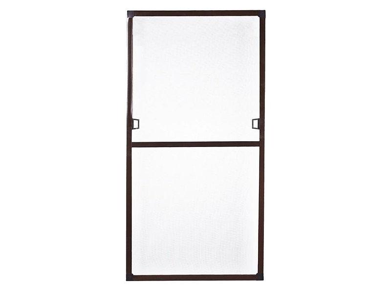 Москитная сетка с полотном Антикошка в сборе (с кронштейнами и саморезами). Площадь от 1 м2 до 1,5 м2, коричневая. Рис. 1 Москитная сетка с полотном Антикошка в сборе (с кронштейнами и саморезами). Площадь от 1 м2 до 1,5 м2, коричневая. Рис. 1