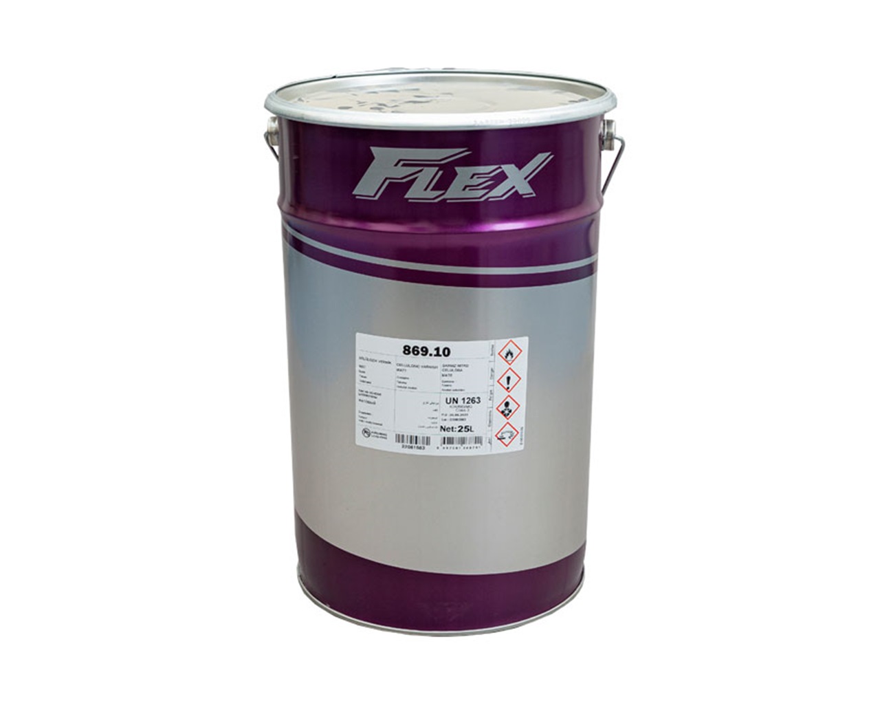 НЦ-лак FLEX 869.10 матовый, н.у.25л