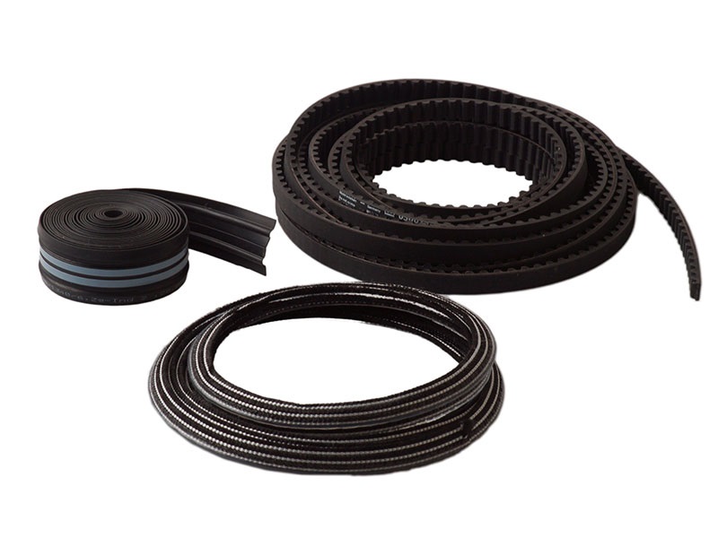 Набор: резиновая прокладка трека 7м, щетка для зоны прохода 3м, зубчатый ремен 7м, 2001 мм <=LW<=3000 мм, 8020085. Рис. 1