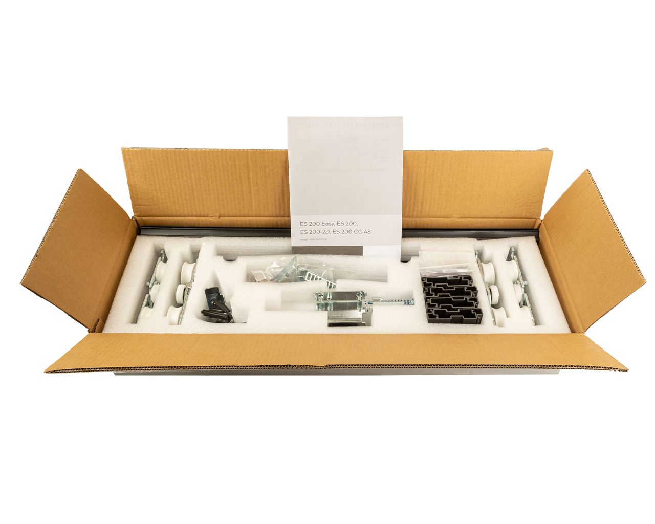 Набор для 2-х створчатой двери без электромеханического замка, 4010211. Рис. 1