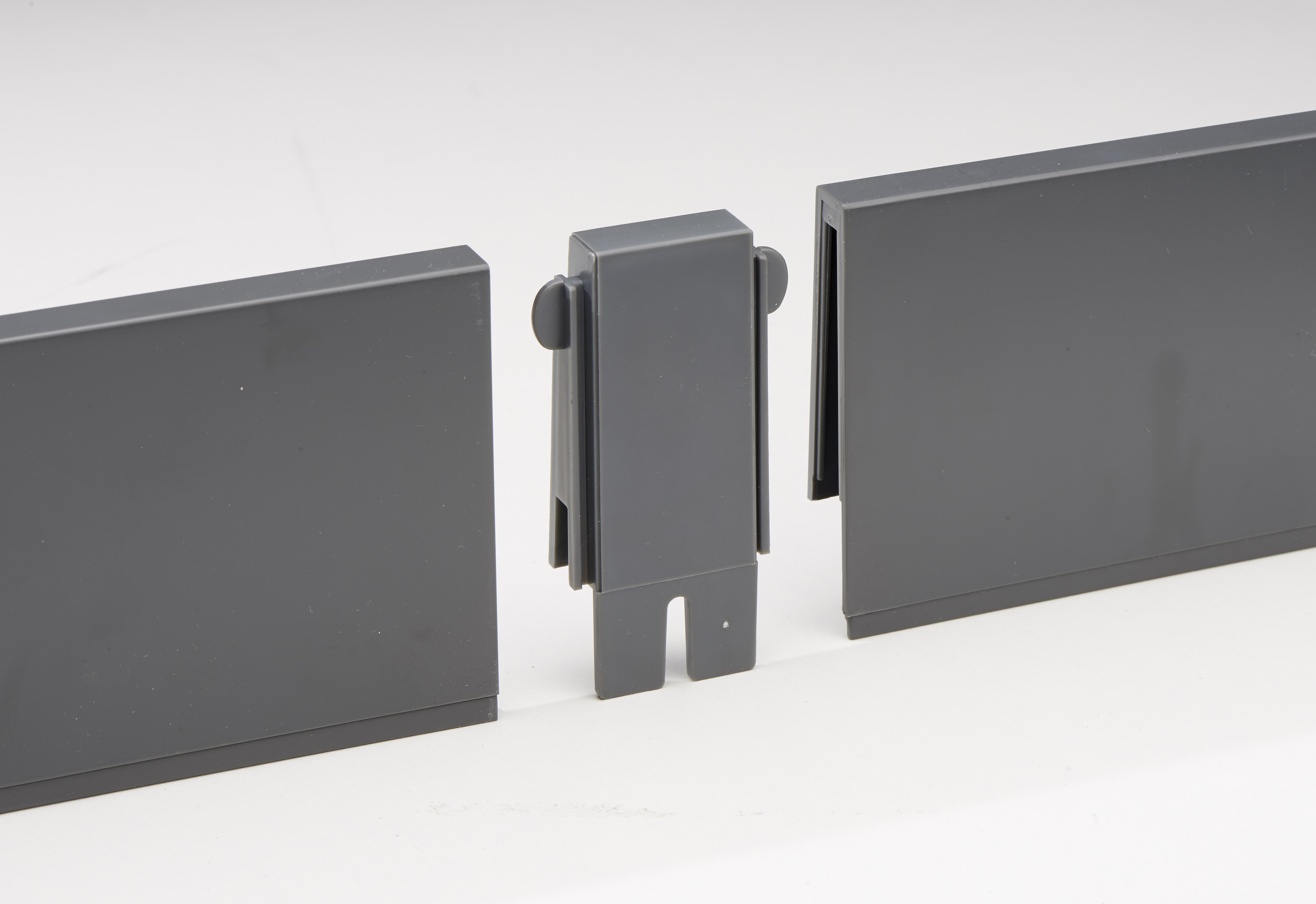 Набор коннекторов для системы организации внутреннего ящика Banio, темно-серый, 2 шт. Рис. 1 Набор коннекторов для системы организации внутреннего ящика Banio, темно-серый, 2 шт. Рис. 1