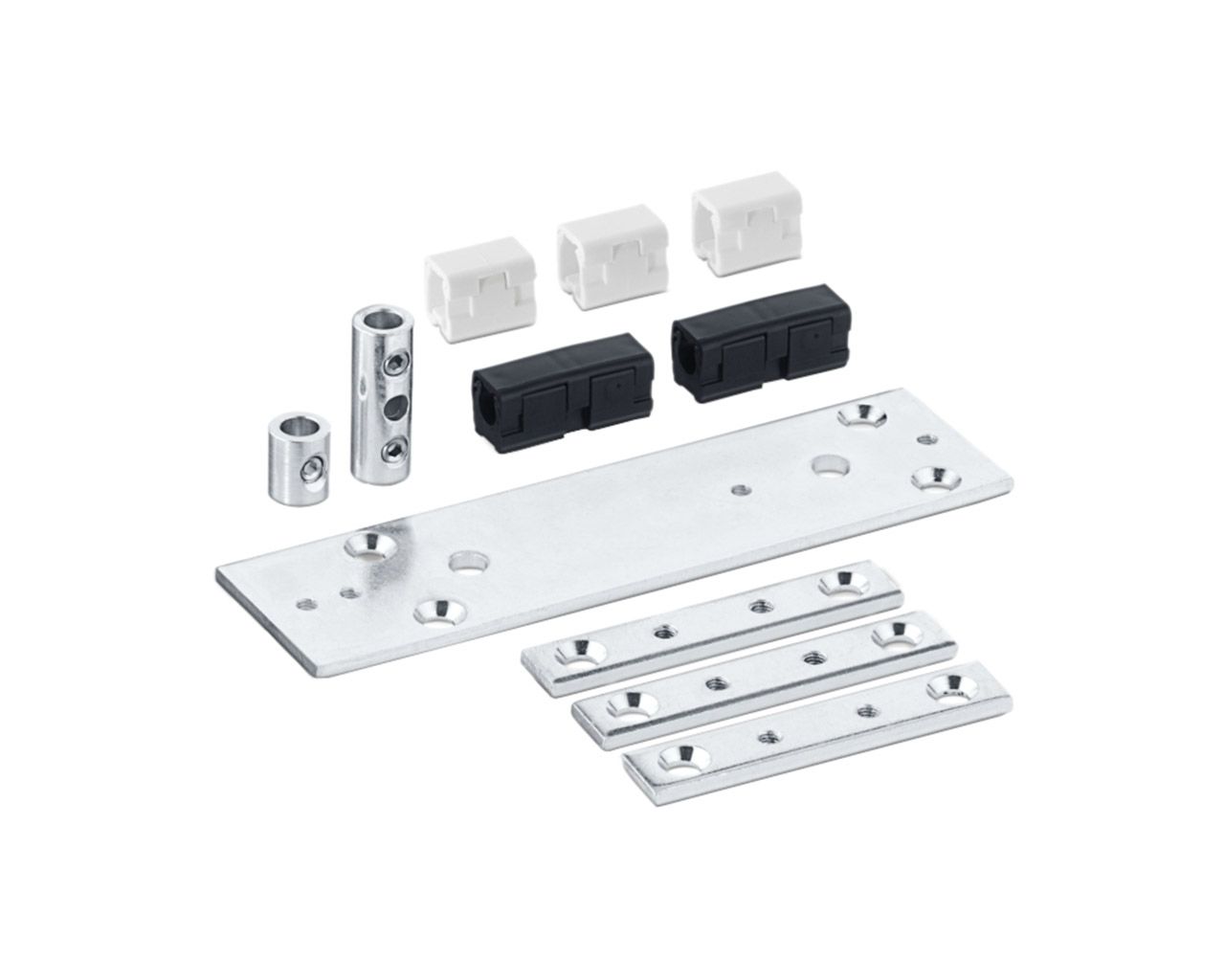 Набор крепежей для гибкой тяги OL белый. Рис. 1 Набор крепежей для гибкой тяги OL белый. Рис. 1