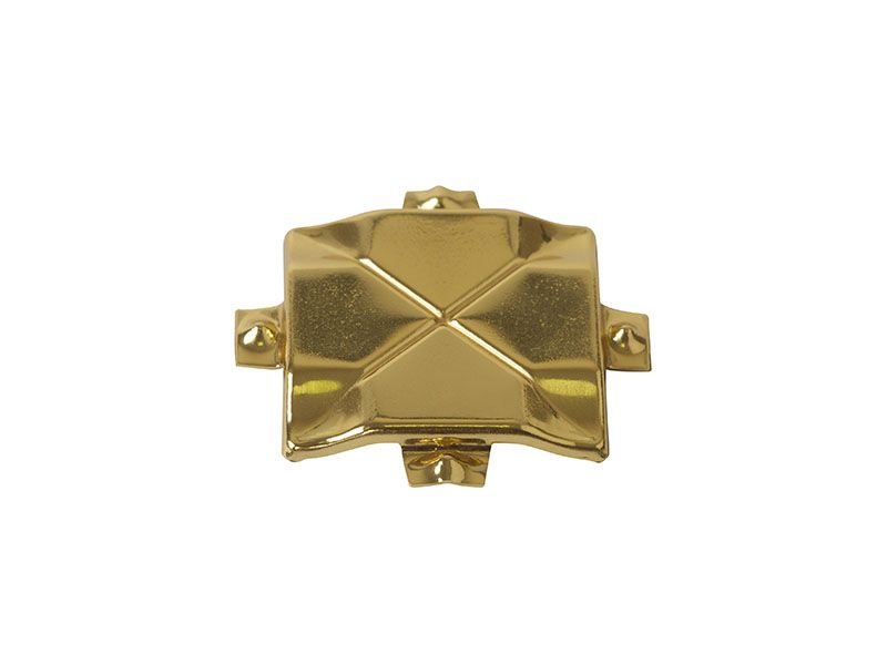 Накладка на крест Helima 26мм золотая. Рис. 1