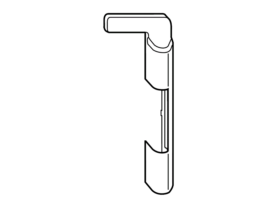 Накладка дек. K6 в/рамн. зол. мат. лев.. Рис. 1