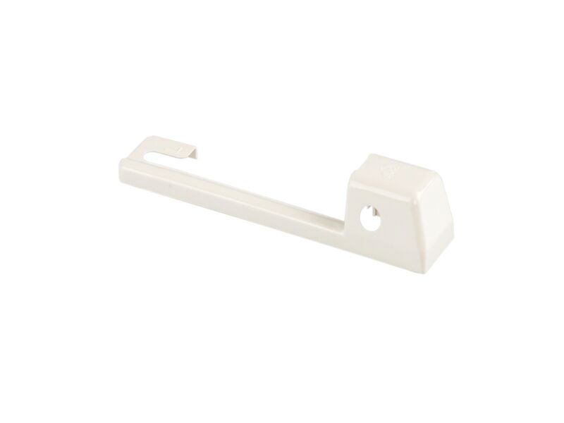 Накладка декор. Е5/T бел. R07.2 нижней петли на раме лев. NX. Рис. 1