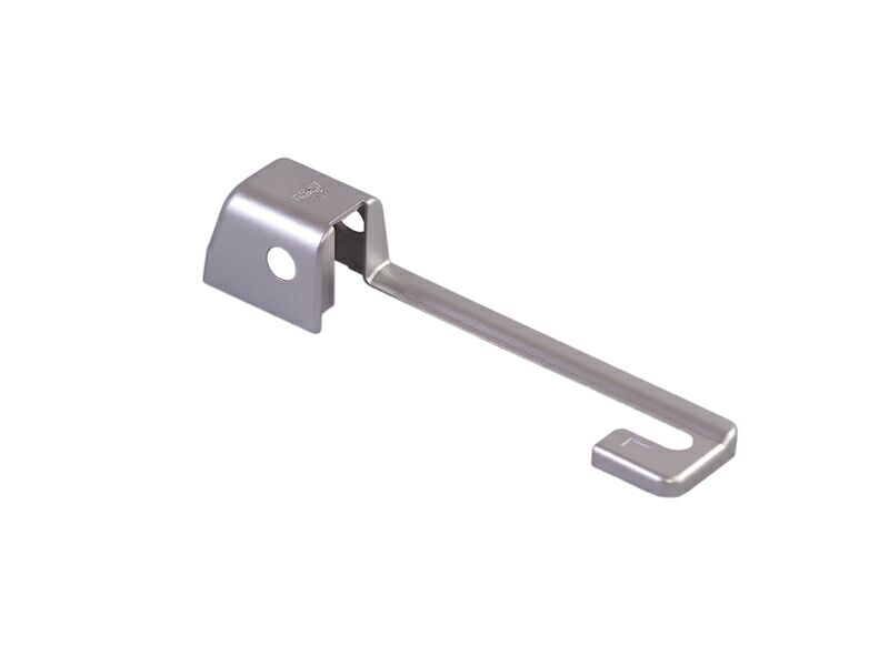 Накладка декор. Е5/T серебро R01.1 нижней петли на раме лев. NX. Рис. 1