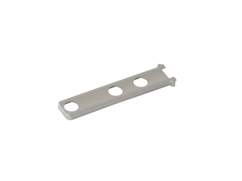 Накладка декоративная нижней петли на раме длинная ELO SI-СЕРЕБРО. Рис. 3