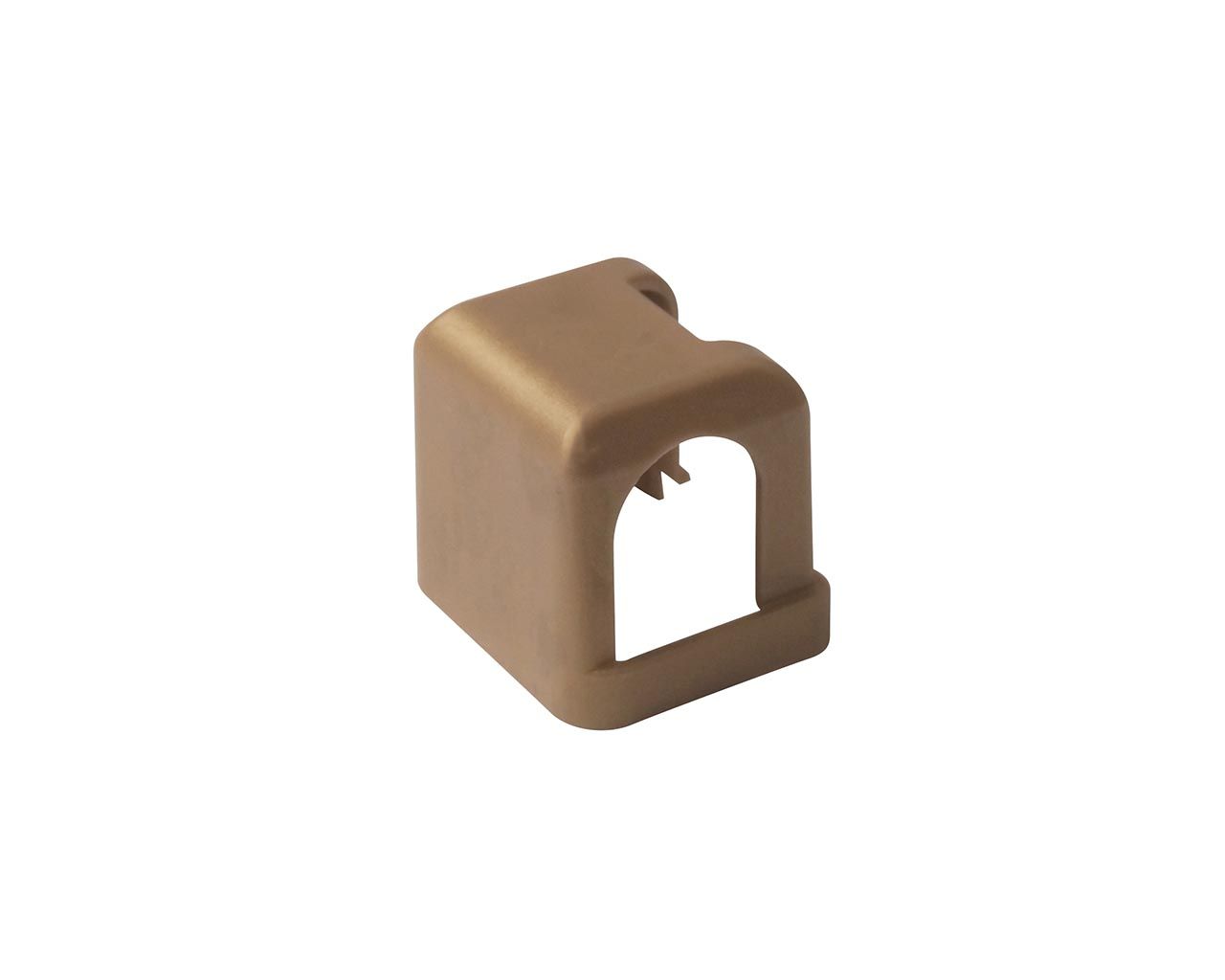 Накладка декоративная нижней петли на раме короткая, светлая бронза. Рис. 1 Накладка декоративная нижней петли на раме короткая, светлая бронза. Рис. 1