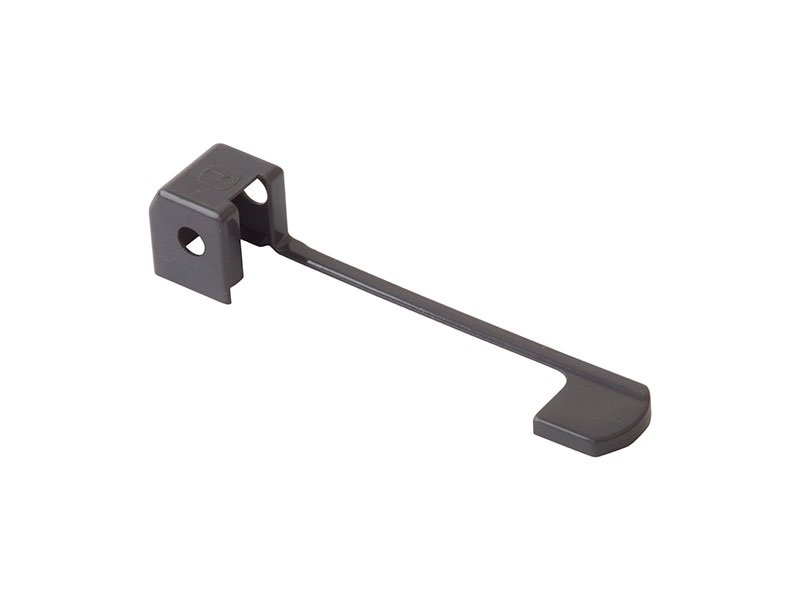 Накладка декоративная нижней петли на раме левая Internika, дерево, серо-коричневая. Рис. 3