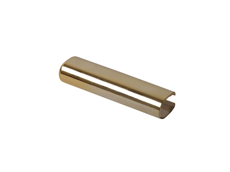 Накладка декоративная нижней петли на створке EB золото глянцевое. Рис. 1