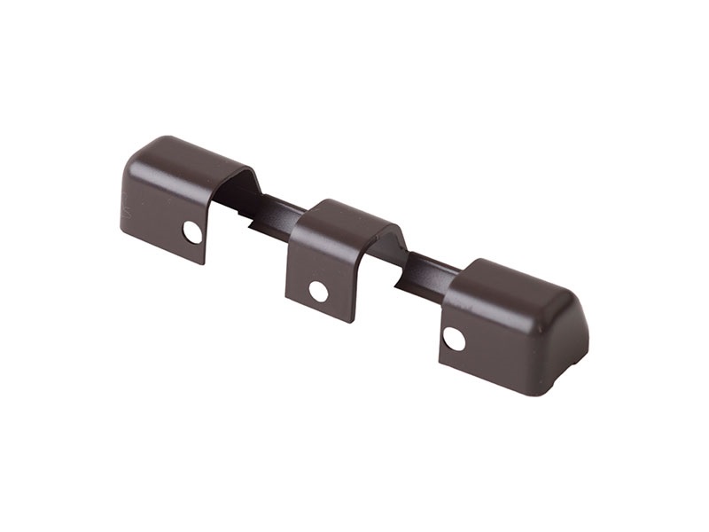 Накладка декоративная рамной арочной верхней петли S 7 RB коричневая RAL8019. Рис. 1 Накладка декоративная рамной арочной верхней петли S 7 RB коричневая RAL8019. Рис. 1