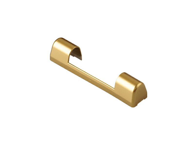 Накладка декоративная верхней петли на раме S золото матовое. Рис. 1