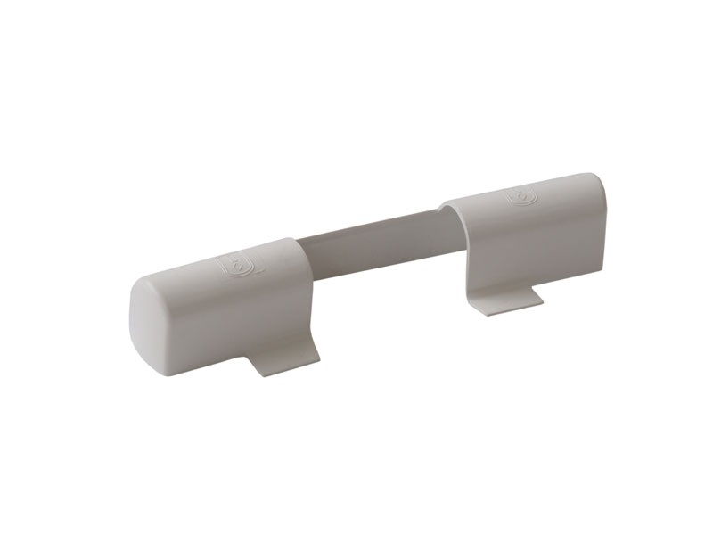 Накладка декоративная верхней петли на раме Internika, дерево, белая. Рис. 3