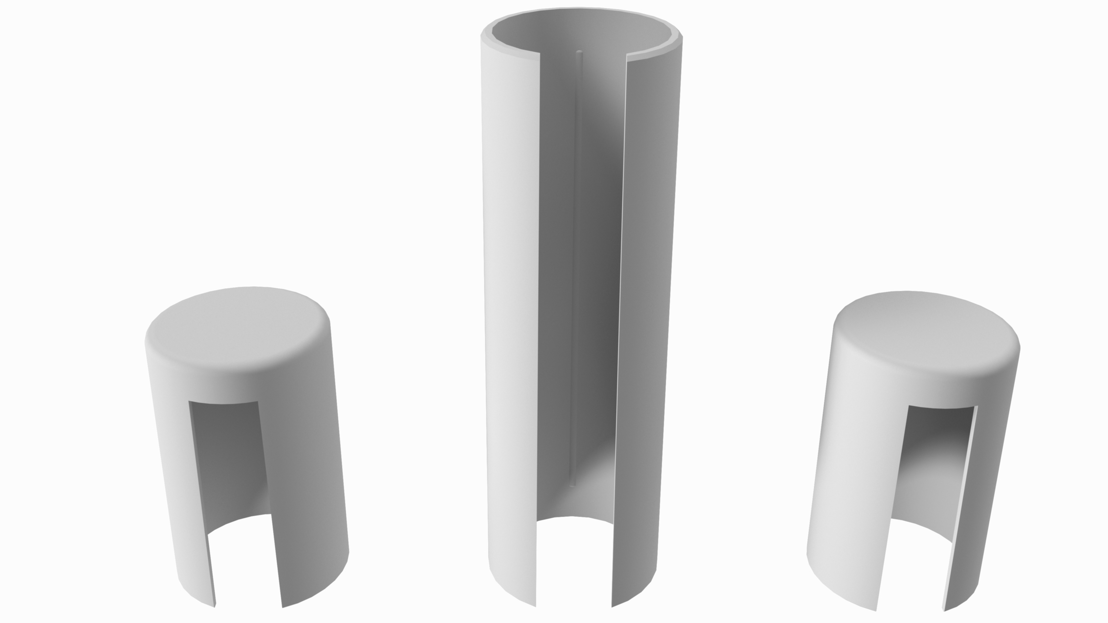 Накладка декоративная для врезных петель (2 внешних и 1 внутренняя накладки в комплекте), пластик, цвет белый. Рис. 1 Накладка декоративная для врезных петель (2 внешних и 1 внутренняя накладки в комплекте), пластик, цвет белый. Рис. 1