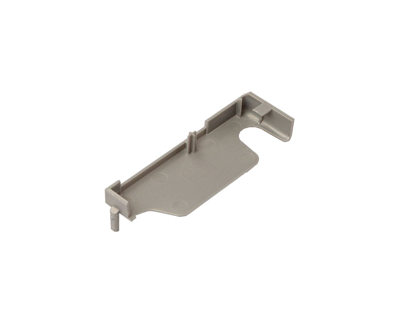 Накладка декоративная нижней петли на раме Multi Power дерево, гладкий фальц 30 мм, правая, серебро. Рис. 3