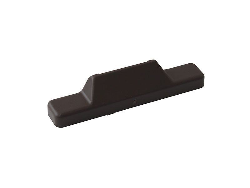 Накладка декоративная среднего прижима на раме, коричневая. Рис. 1