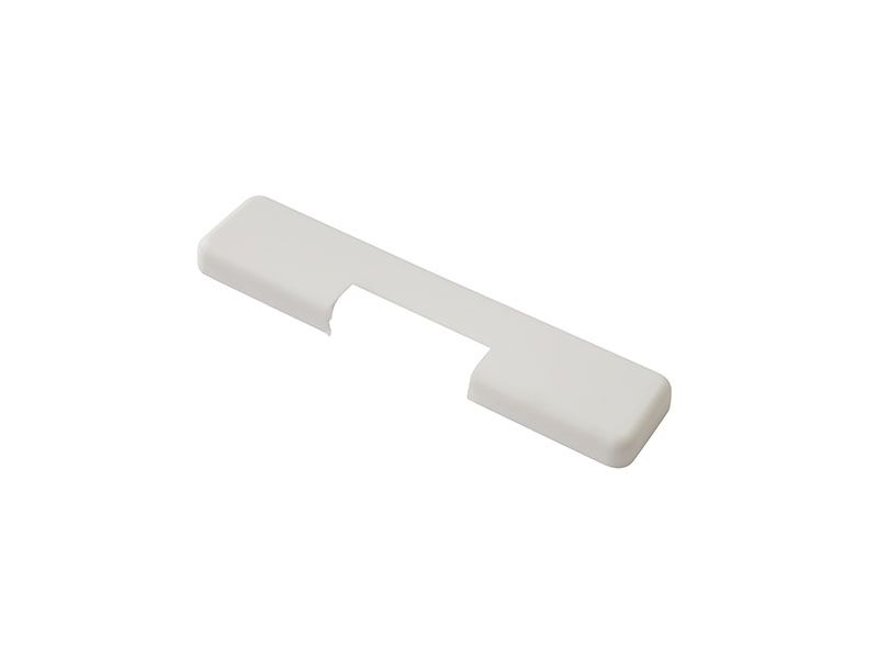 Накладка декоративная среднего прижима на створке, белая. Рис. 3 Накладка декоративная среднего прижима на створке, белая. Рис. 3