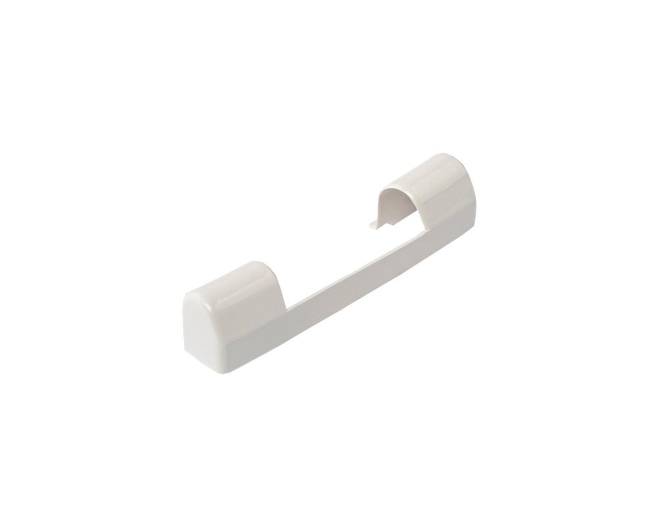 Накладка декоративная верхней петли на раме RAL9016 Белый. Рис. 1