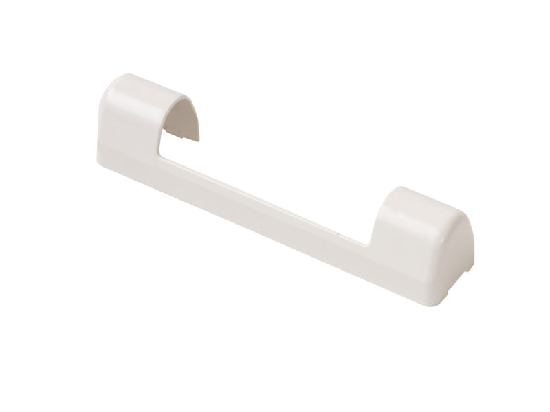 Накладка декоративная верхней петли на раме S белая RAL9016. Рис. 1