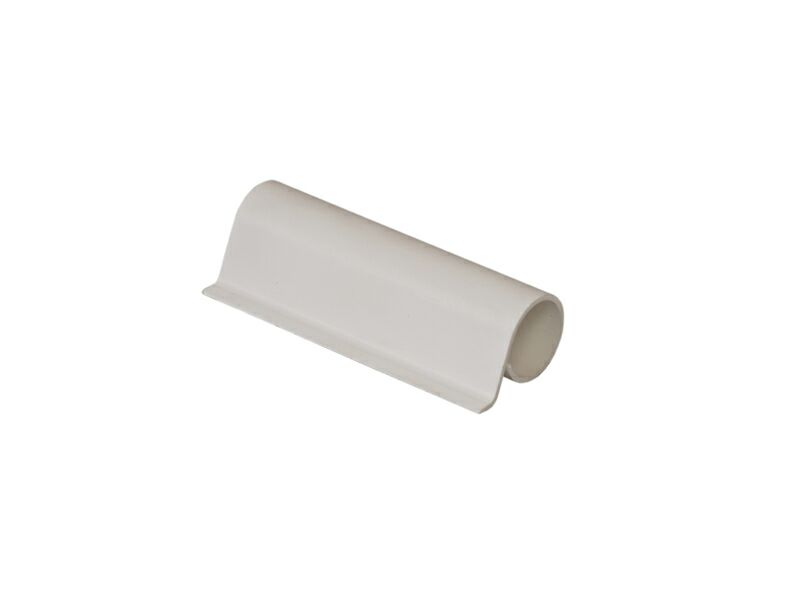 Накладка декоративная верхней петли на створке W KF белая RAL9016. Рис. 1 Накладка декоративная верхней петли на створке W KF белая RAL9016. Рис. 1