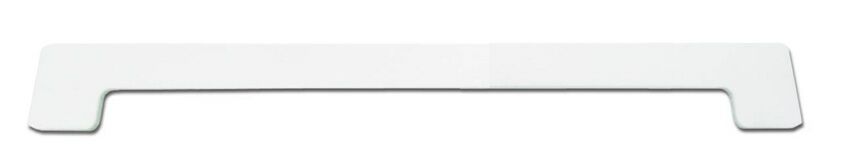 Накладка торцевая пластиковая 605x37 мм Werzalit белый (001). Рис. 2 Накладка торцевая пластиковая 605x37 мм Werzalit белый (001). Рис. 2