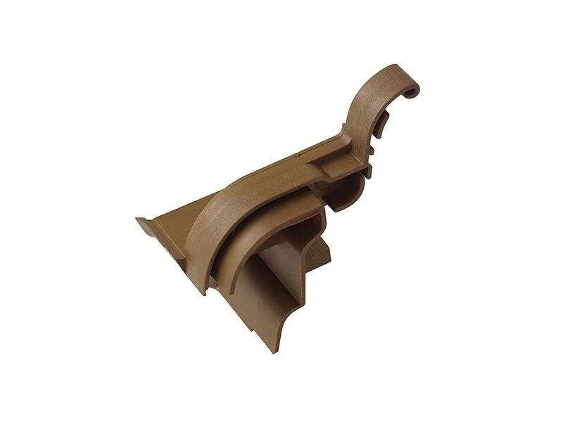 Накладка торцевая АЛЮСТАРТ, для водоотводного профиля, правая, с прямым углом, пластик, бронза. Рис. 2