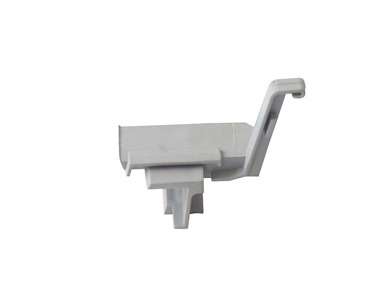 Накладка торцевая АЛЮСТАРТ, для водоотводного профиля, правая, с прямым углом, пластик, серый. Рис. 2 Накладка торцевая АЛЮСТАРТ, для водоотводного профиля, правая, с прямым углом, пластик, серый. Рис. 2