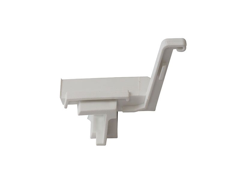 Накладка торцевая АЛЮСТАРТ, для водоотводного профиля, правая, с прямым углом, пластик, белый. Рис. 3 Накладка торцевая АЛЮСТАРТ, для водоотводного профиля, правая, с прямым углом, пластик, белый. Рис. 3