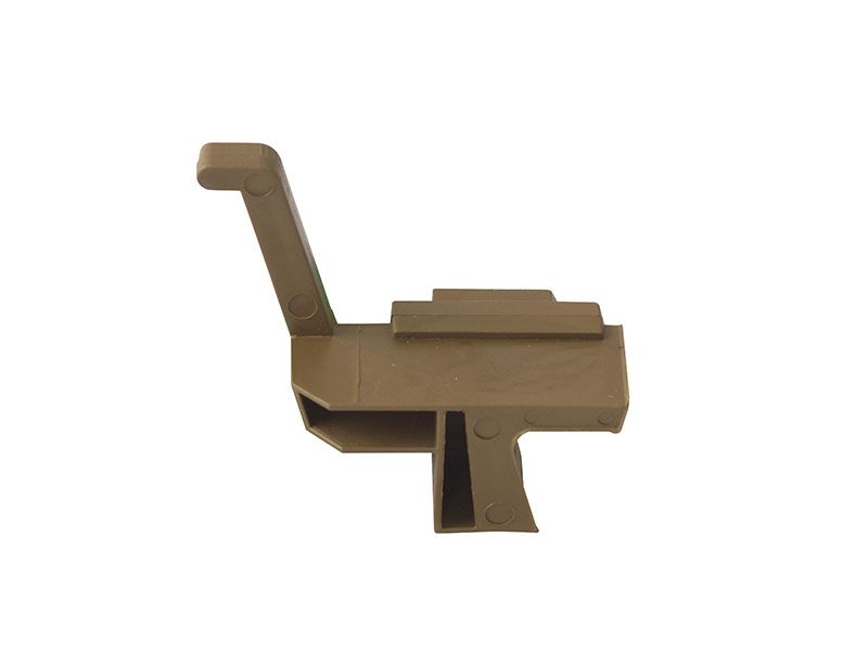 Накладка торцевая АЛЮСТАРТ, для водоотводного профиля, правая, с прямым углом, пластик, бронза. Рис. 3 Накладка торцевая АЛЮСТАРТ, для водоотводного профиля, правая, с прямым углом, пластик, бронза. Рис. 3