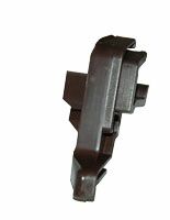 Накладка торцевая, для водоотводного профиля (D22/20F), правая, с прямым углом, пластик, коричневый. Рис. 2 Накладка торцевая, для водоотводного профиля (D22/20F), правая, с прямым углом, пластик, коричневый. Рис. 2