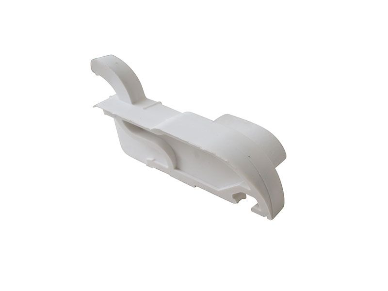 Накладка торцевая АЛЮСТАРТ, для водоотводного профиля, правая, с переменным углом, пластик, белый. Рис. 3 Накладка торцевая АЛЮСТАРТ, для водоотводного профиля, правая, с переменным углом, пластик, белый. Рис. 3