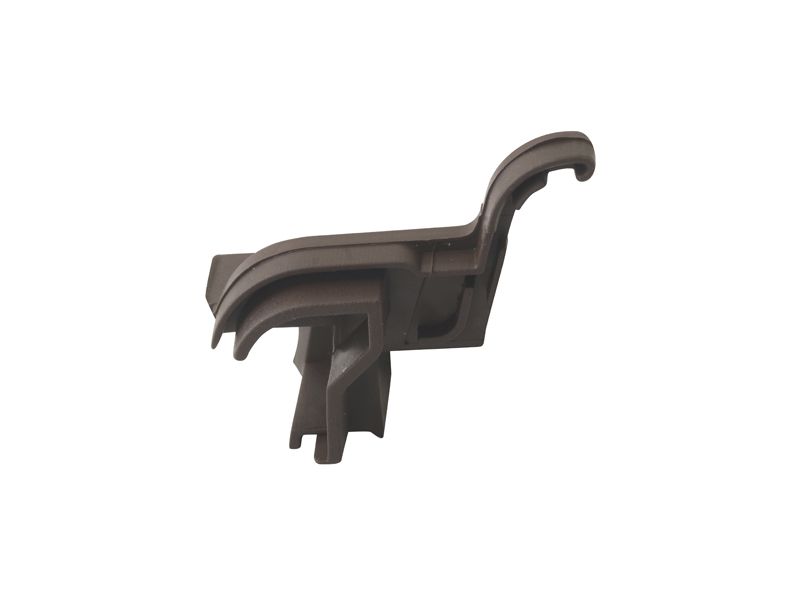 Накладка торцевая АЛЮСТАРТ, для водоотводного профиля, правая, с прямым углом, пластик, коричневый. Рис. 2 Накладка торцевая АЛЮСТАРТ, для водоотводного профиля, правая, с прямым углом, пластик, коричневый. Рис. 2