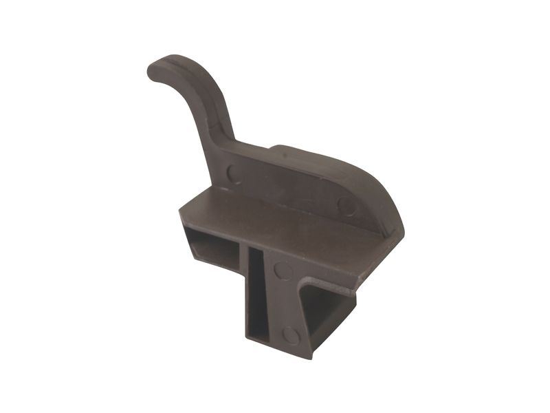 Накладка торцевая АЛЮСТАРТ, для водоотводного профиля, правая, с прямым углом, пластик, коричневый. Рис. 3