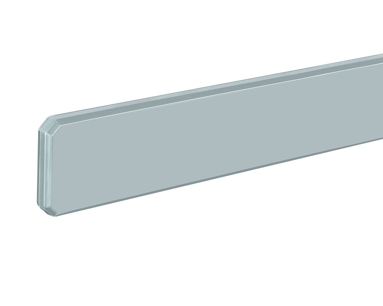 Накладка торцевая пластиковая для подоконника Витраж дизайн /600мм/ нордик блю. Рис. 1