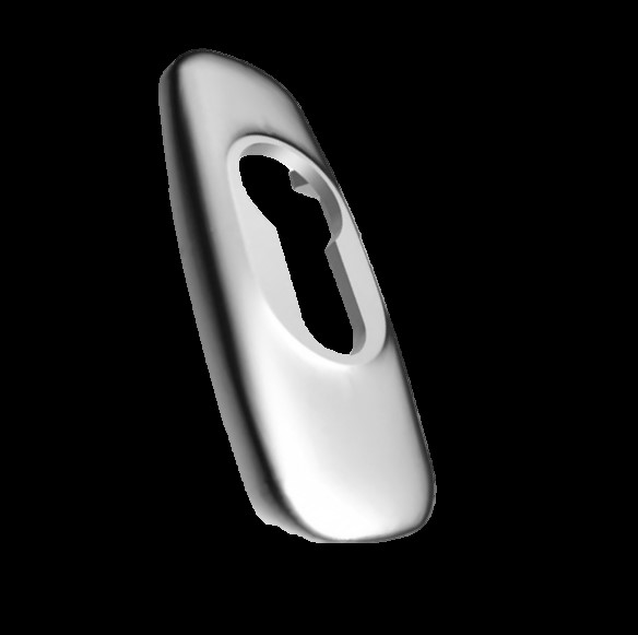 Накладки на профильный цилиндр Stublina (пара), Неокрашенный. Рис. 2 Накладки на профильный цилиндр Stublina (пара), Неокрашенный. Рис. 2