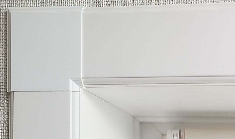 Наличник Qunell N-75мм белый 6,0 м. Рис. 2