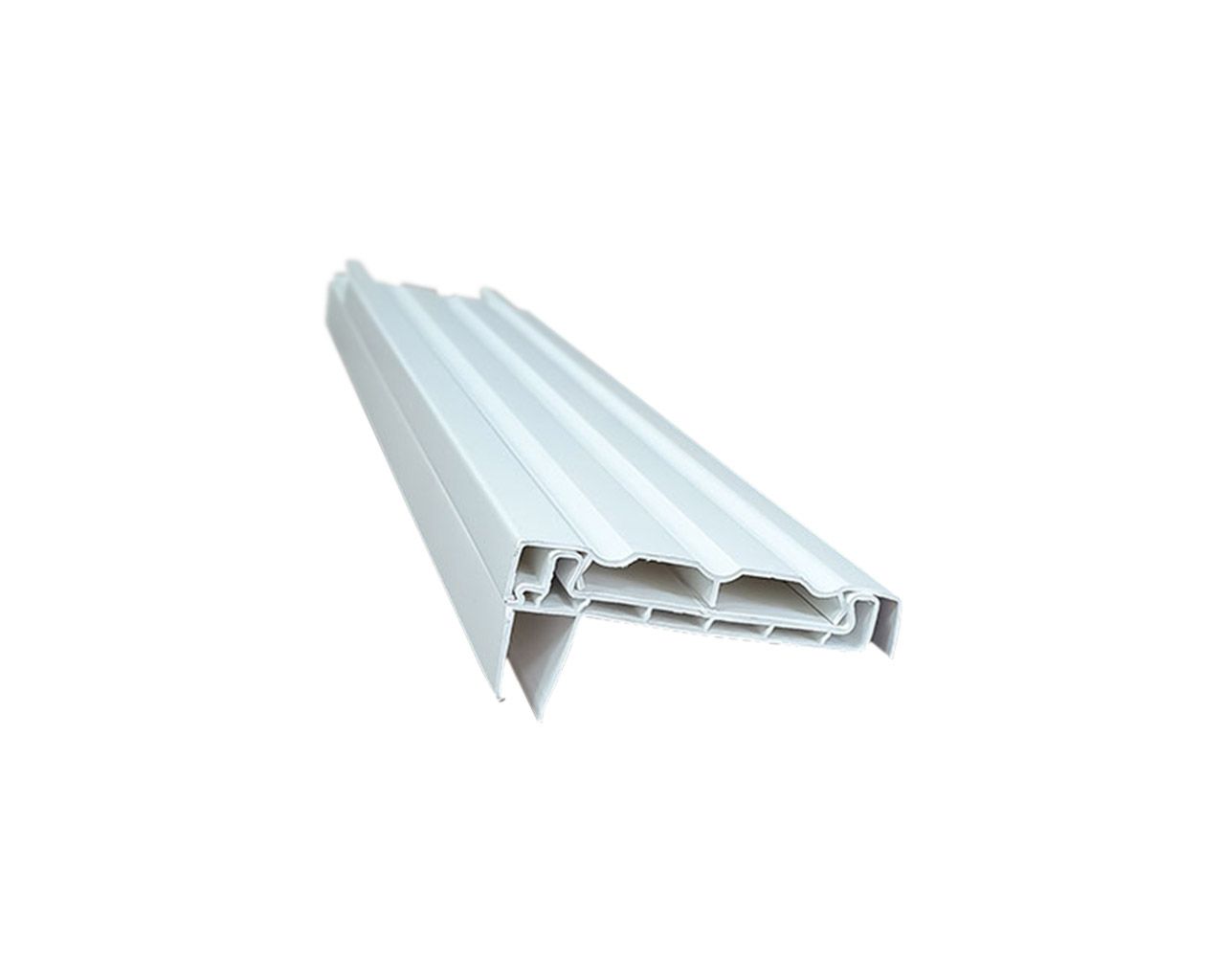 Наличник пилястровый с крышкой ART 60х10мм белый 6,0 м