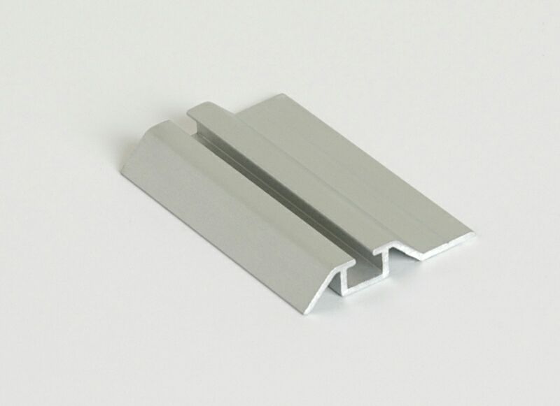 Направляющая нижняя однополозная, FIRMAX, алюминий, L=5800 мм, серебро.. Рис. 2