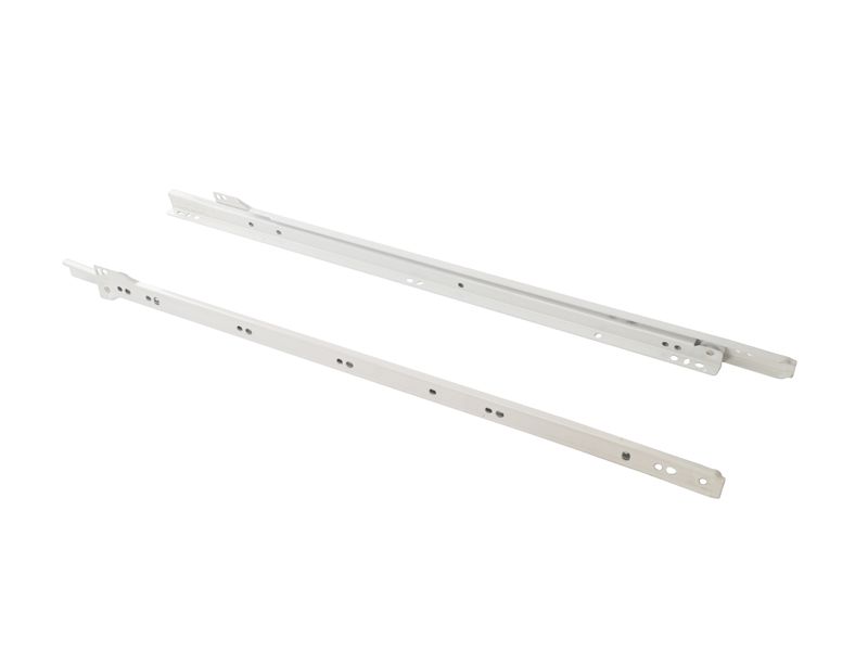 Направляющие роликовые Firmax длина 550 мм, белые, RAL9003, (4 части). Рис. 2 Направляющие роликовые Firmax длина 550 мм, белые, RAL9003, (4 части). Рис. 2