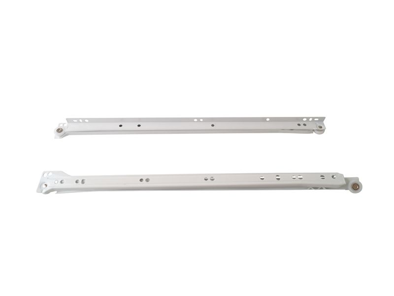 Направляющие роликовые Firmax длина 450 мм, белые, RAL9003, (4 части). Рис. 1 Направляющие роликовые Firmax длина 450 мм, белые, RAL9003, (4 части). Рис. 1